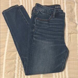 American Eagle Outfitters Blue Skinny Jeans